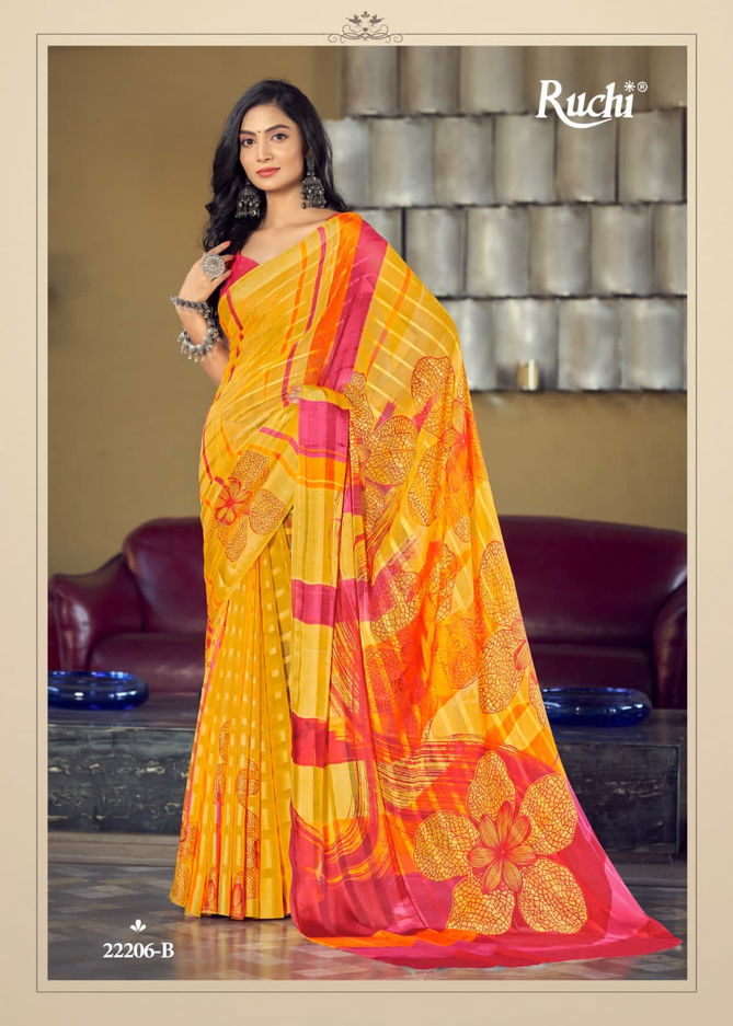 Vartika Silk 2nd By Ruchi Printed Sarees Catalog